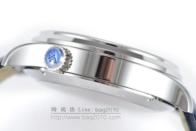 Jaeger LeCoultre手錶 V2升級版 地理學家大師系列 Q1428421 積家高端男士腕表 積家機械男表  hds1621